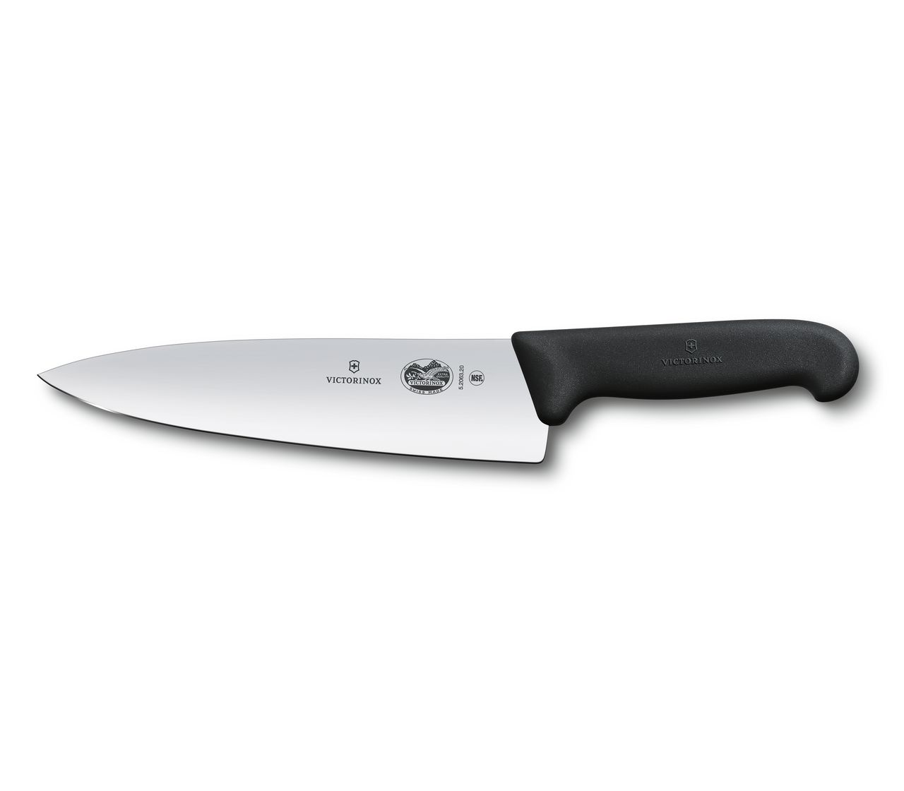 Victorinox Fibrox Pro 8 Chef S Knife Extra Wide In Black